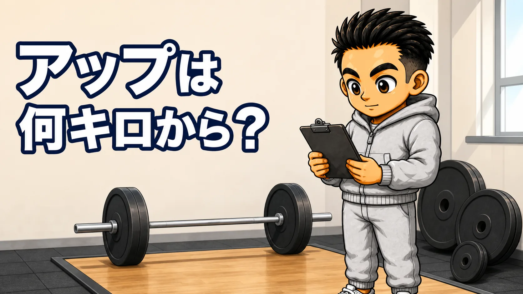 デッドリフトのアップは何キロから？本番より重い1回に先に触れる組み方